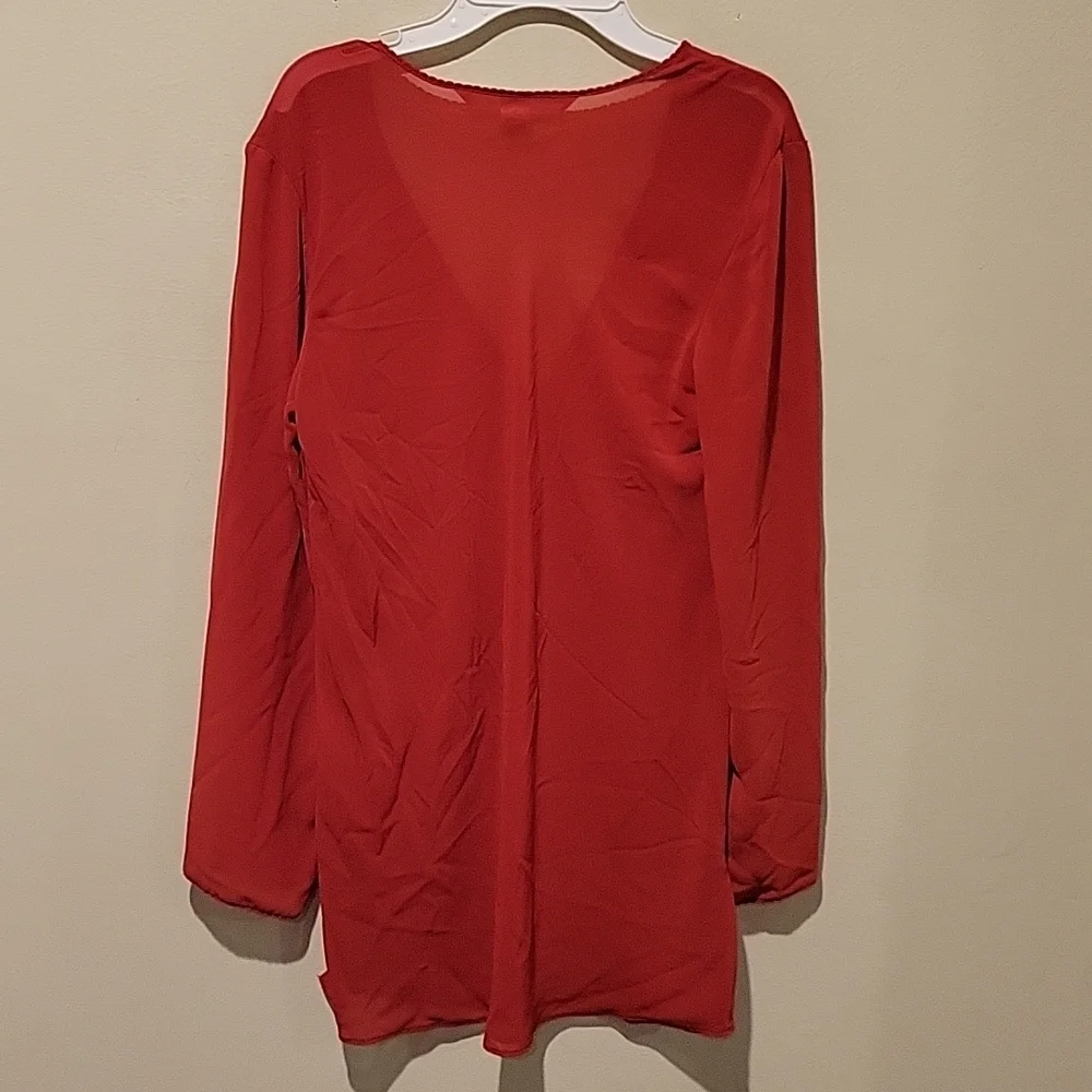 ❤️ VICTORIA'S SECRET SEXY LONG SLEEVED SHEER CHEMISE, XS - Picture 6 of 6